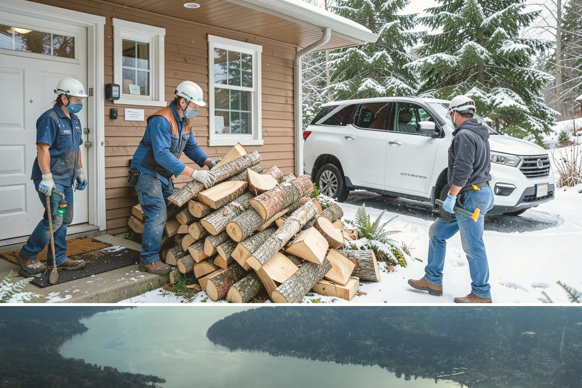 Firewood Sales in Sammamish, King County, WA - Stock up in the shoulder seasons of late summer and fall when supply is strongest and you can burn immediately.