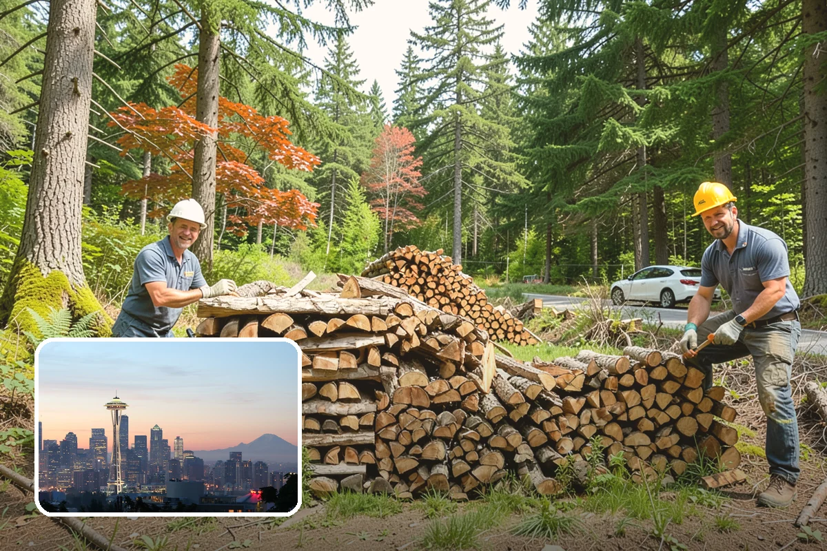 Firewood Sales in Seattle, King County, WA - Honest, measured volumes on every purchase