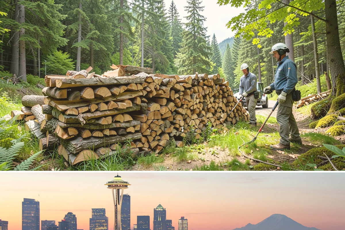 Firewood Sales in Seattle, King County, WA - Stock up in the shoulder seasons of late summer and fall when supply is strongest and you can burn immediately.