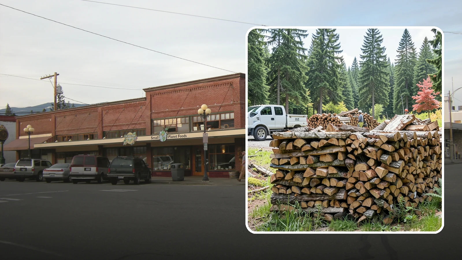Firewood Sales in Sedro-Woolley, Skagit County, WA - We sell dependable, properly seasoned firewood by the quantity you need for reliable heat through the damp Pacific Northwest...