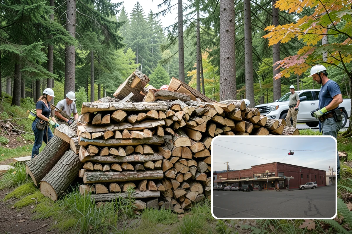 Firewood Sales in Sedro-Woolley, Skagit County, WA - Honest, measured volumes on every purchase