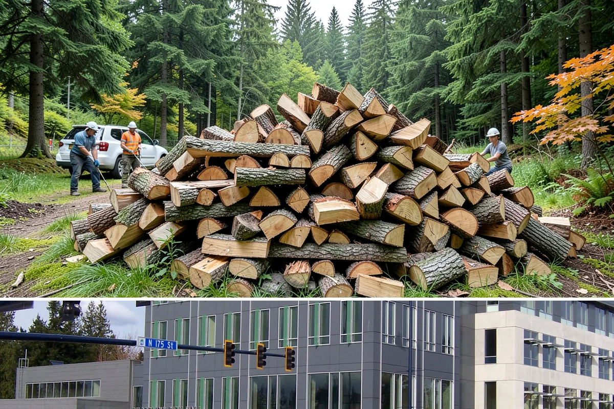 Firewood Sales in Shoreline, King County, WA - Stock up in the shoulder seasons of late summer and fall when supply is strongest and you can burn immediately.