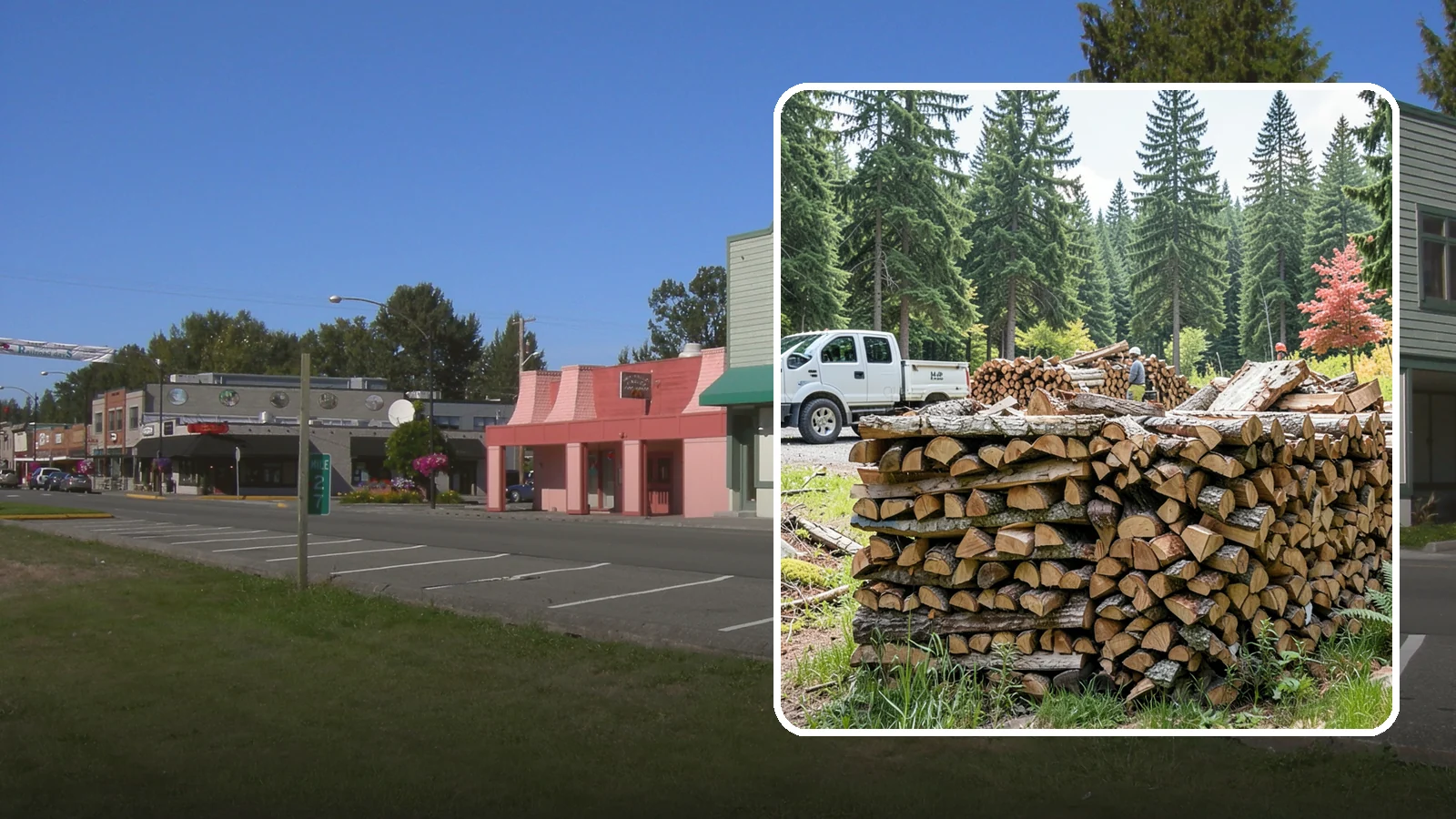 Firewood Sales in Snoqualmie, King County, WA - We sell dependable, properly seasoned firewood by the quantity you need for reliable heat through the damp Pacific Northwest...