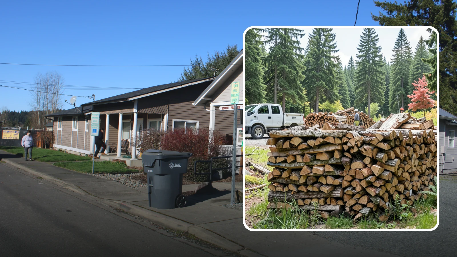 Firewood Sales in South Prairie, Pierce County, WA - We sell dependable, properly seasoned firewood by the quantity you need for reliable heat through the damp Pacific Northwest...