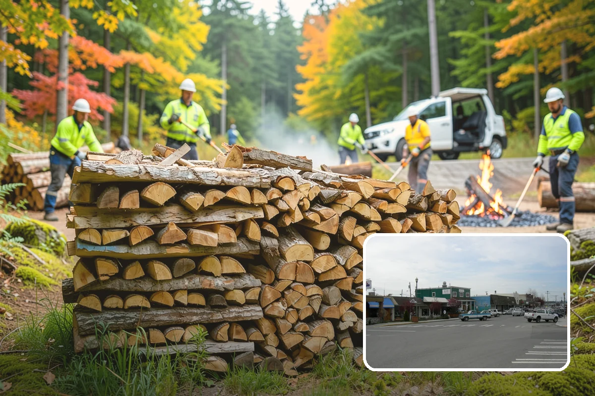 Firewood Sales in Stanwood, Snohomish County, WA - Honest, measured volumes on every purchase