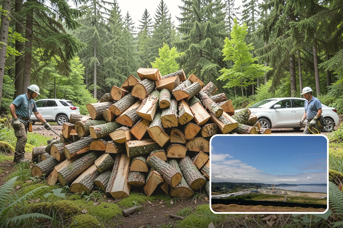 Firewood Sales in University Place, Pierce County, WA - Honest, measured volumes on every purchase