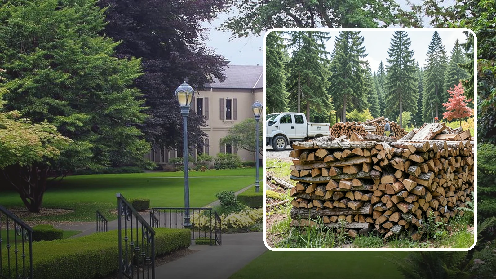 Firewood Sales in Woodinville, King County, WA - We sell dependable, properly seasoned firewood by the quantity you need for reliable heat through the damp Pacific Northwest...