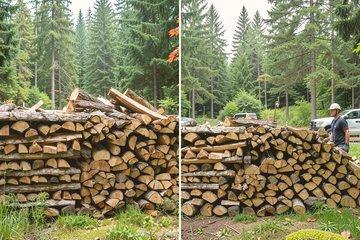 Firewood Splitting in Brier, Snohomish County, WA - Discuss your preferred split size and volume