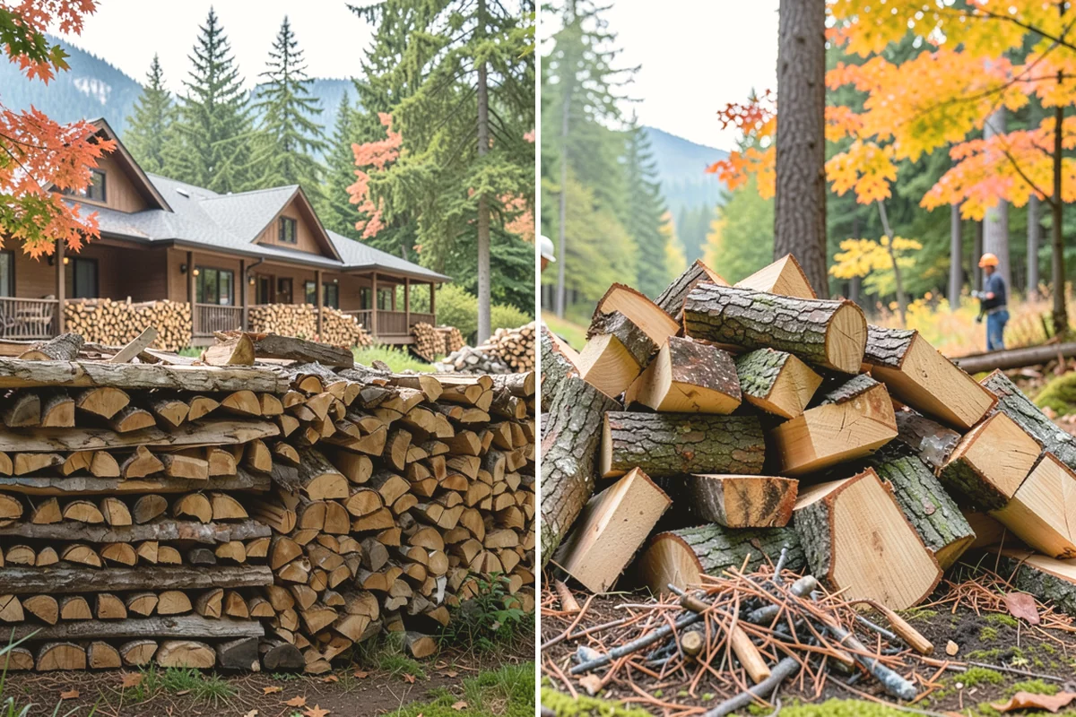 Firewood Splitting in Carnation, King County, WA - Discuss your preferred split size and volume