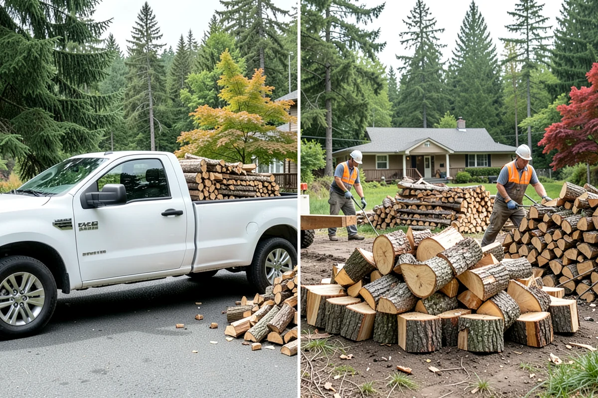 Firewood Splitting in Hunts Point, King County, WA - Discuss your preferred split size and volume