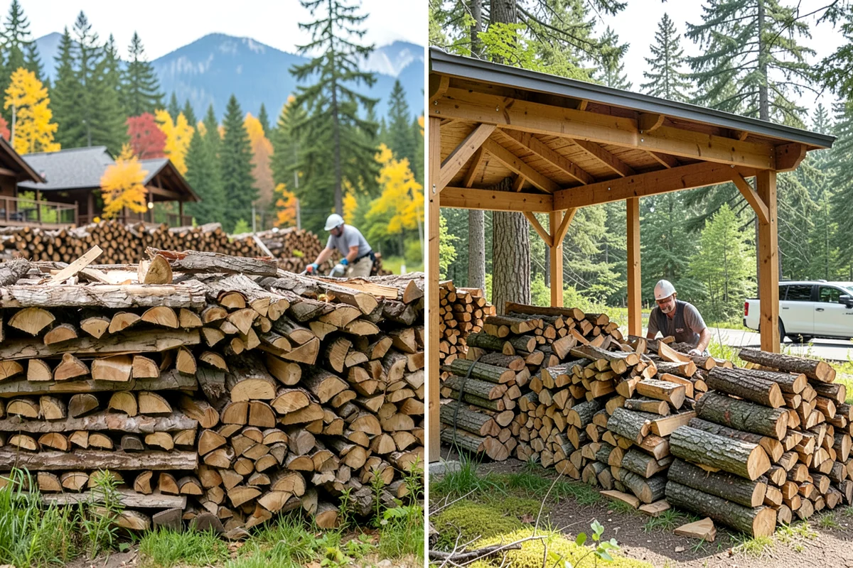 Firewood Splitting in Lyman, WA - Discuss your preferred split size and volume