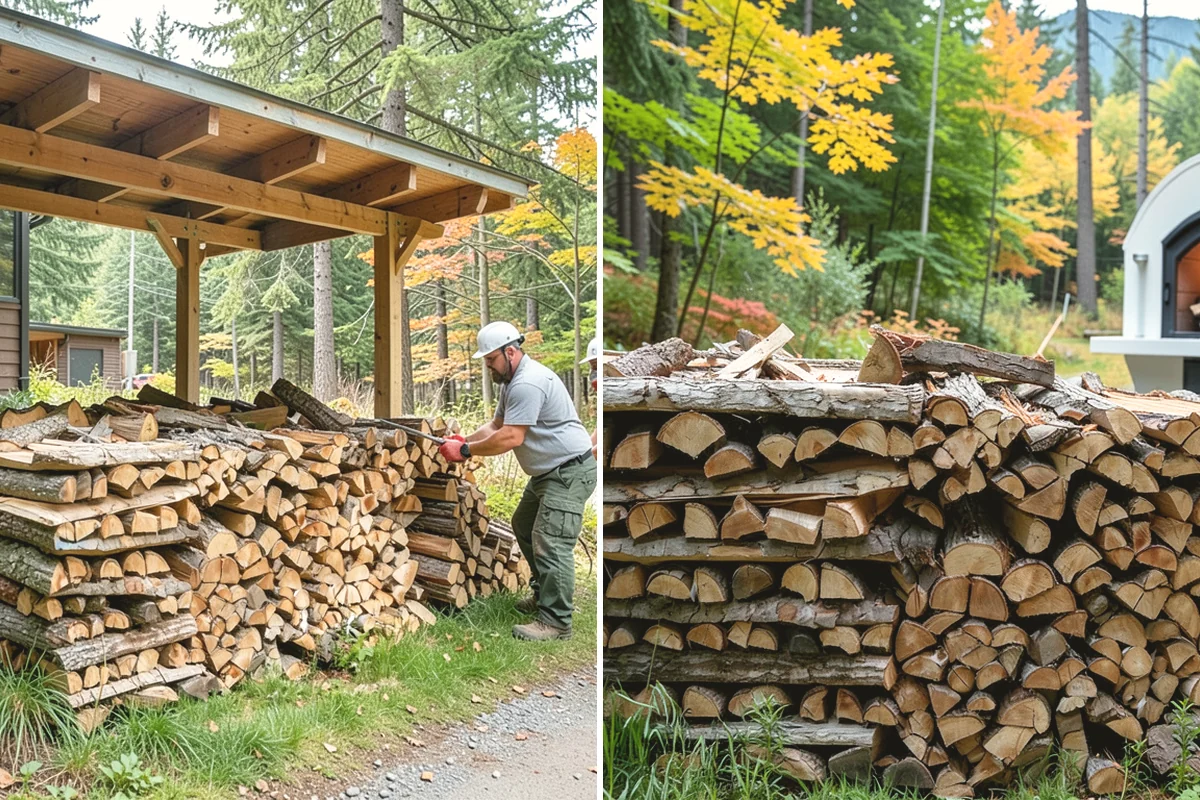 Firewood Splitting in Mercer Island, King County, WA - Discuss your preferred split size and volume