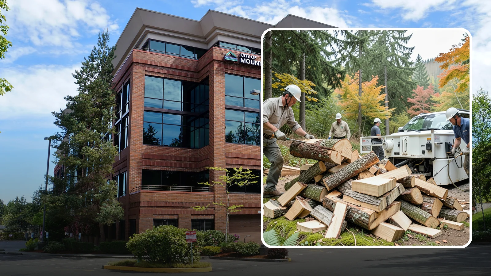 Firewood Splitting in Mountlake Terrace, Snohomish County, WA - Firewood splitting that opens up rounds for faster drying and easier handling.