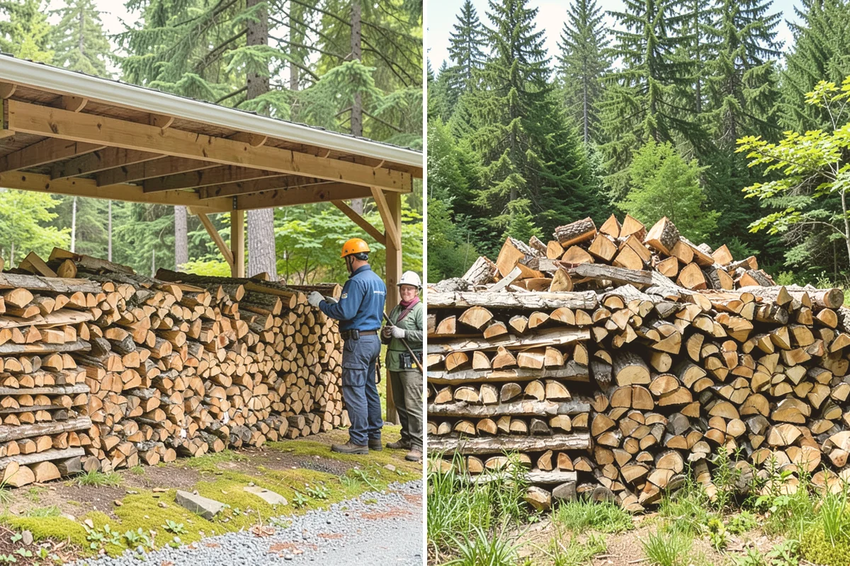 Firewood Splitting in Orting, Pierce County, WA - Discuss your preferred split size and volume