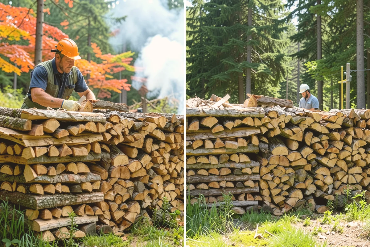 Firewood Splitting in Snohomish, Snohomish County, WA - Discuss your preferred split size and volume