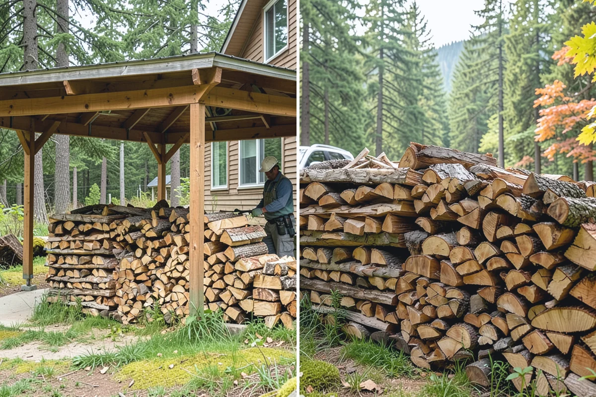 Firewood Splitting in South Prairie, Pierce County, WA - Discuss your preferred split size and volume