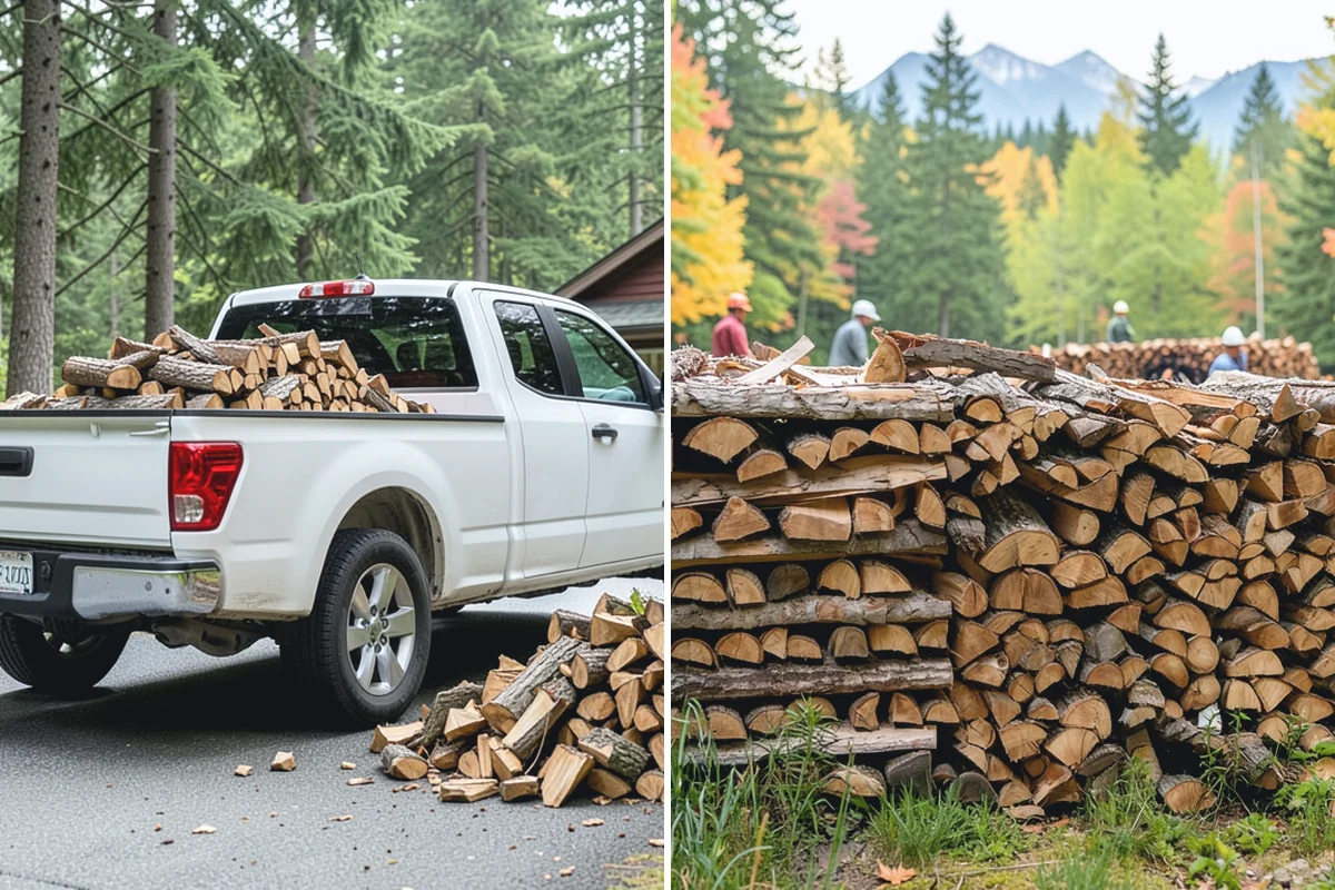 Firewood Splitting in Wilkeson, Pierce County, WA - Discuss your preferred split size and volume