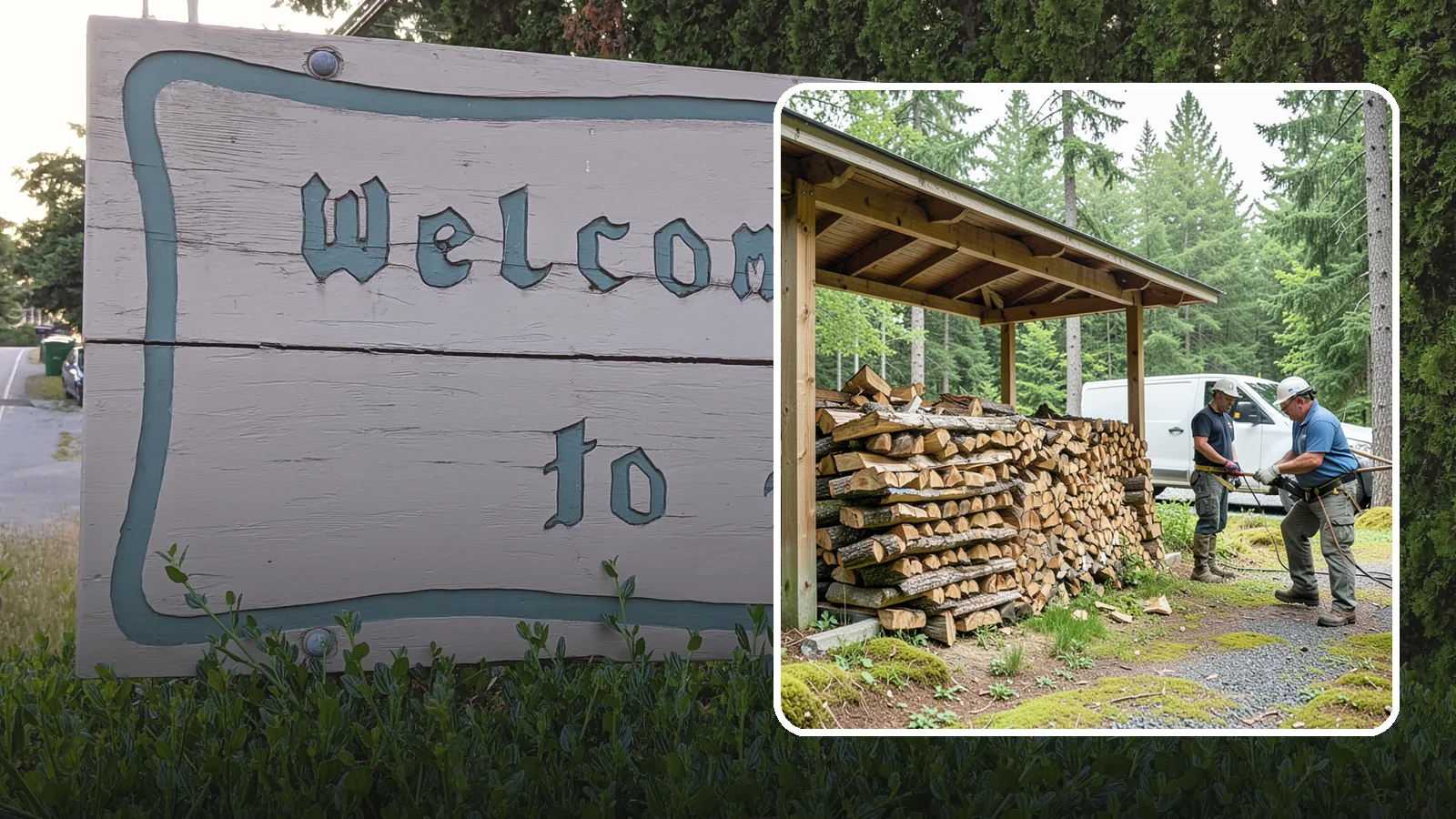 Firewood Stacking Service in Brier, Snohomish County, WA - Our firewood stacking service neatly and securely stacks your delivered wood so it seasons well and stays easy to access.