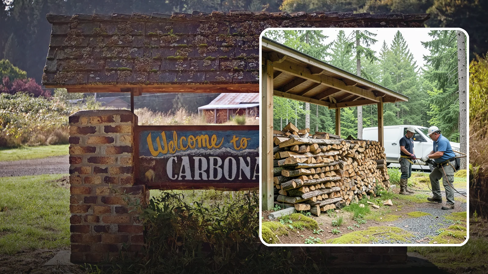 Firewood Stacking Service in Carbonado, Pierce County, WA - Our firewood stacking service neatly and securely stacks your delivered wood so it seasons well and stays easy to access.