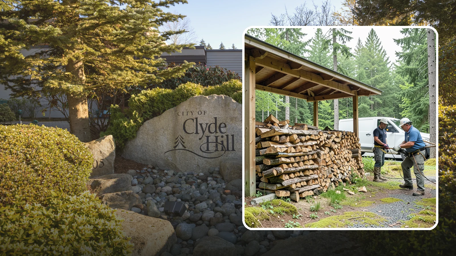 Firewood Stacking Service in Clyde Hill, King County, WA - Our firewood stacking service neatly and securely stacks your delivered wood so it seasons well and stays easy to access.