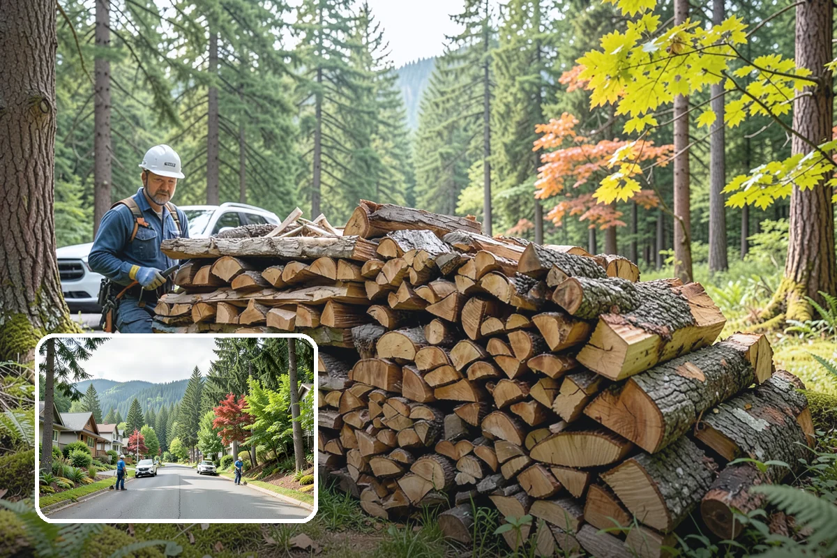 Firewood Stacking Service in Darrington, WA - Saves you the time and labor of stacking