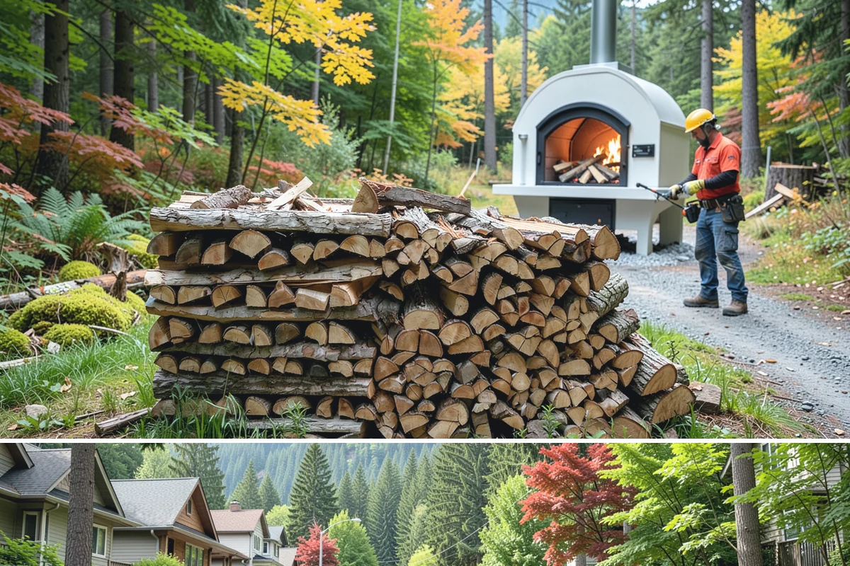Firewood Stacking Service in Darrington, WA - Valuable in spring and summer when proper stacking maximizes seasoning before winter.