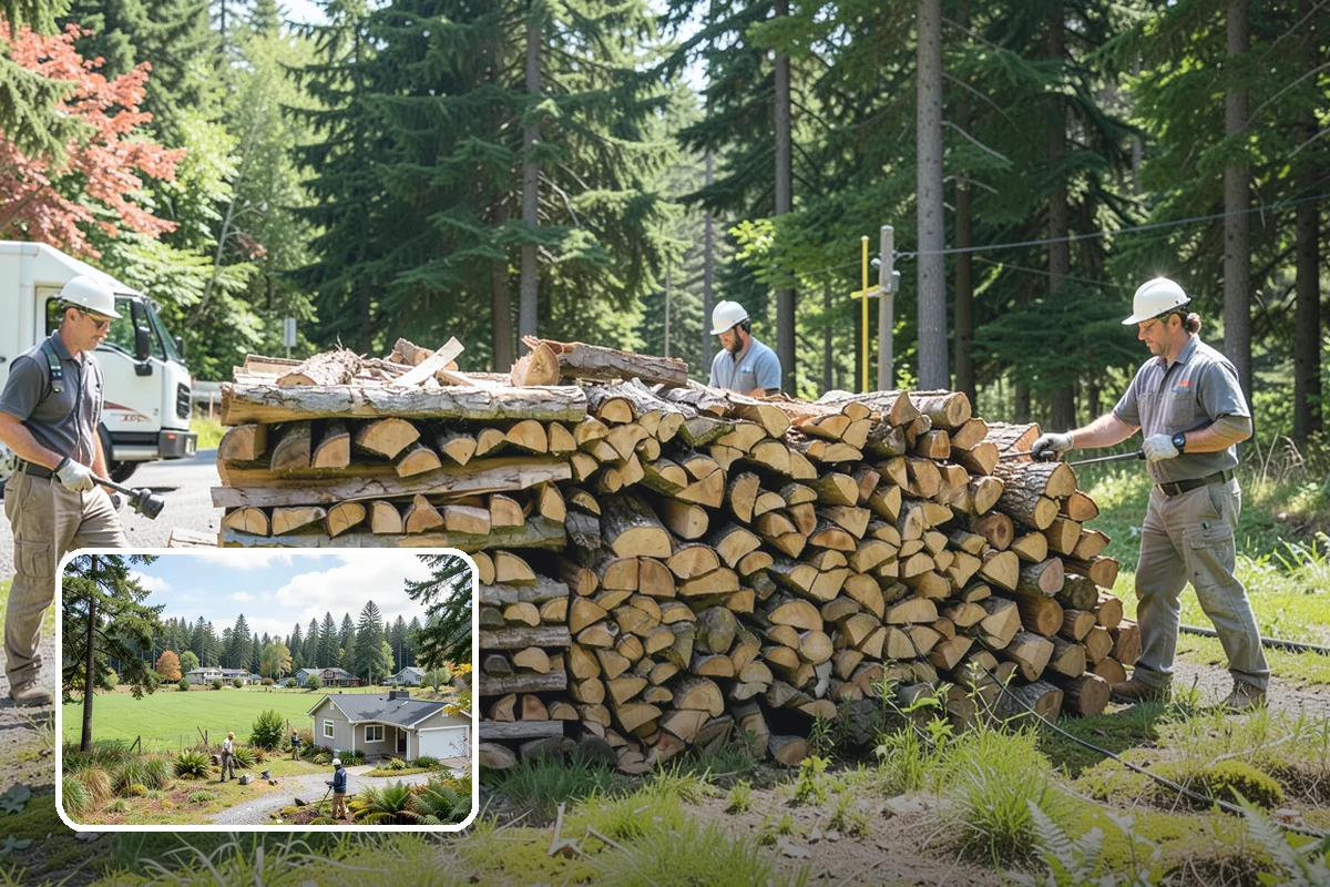 Firewood Stacking Service in Lyman, WA - Saves you the time and labor of stacking