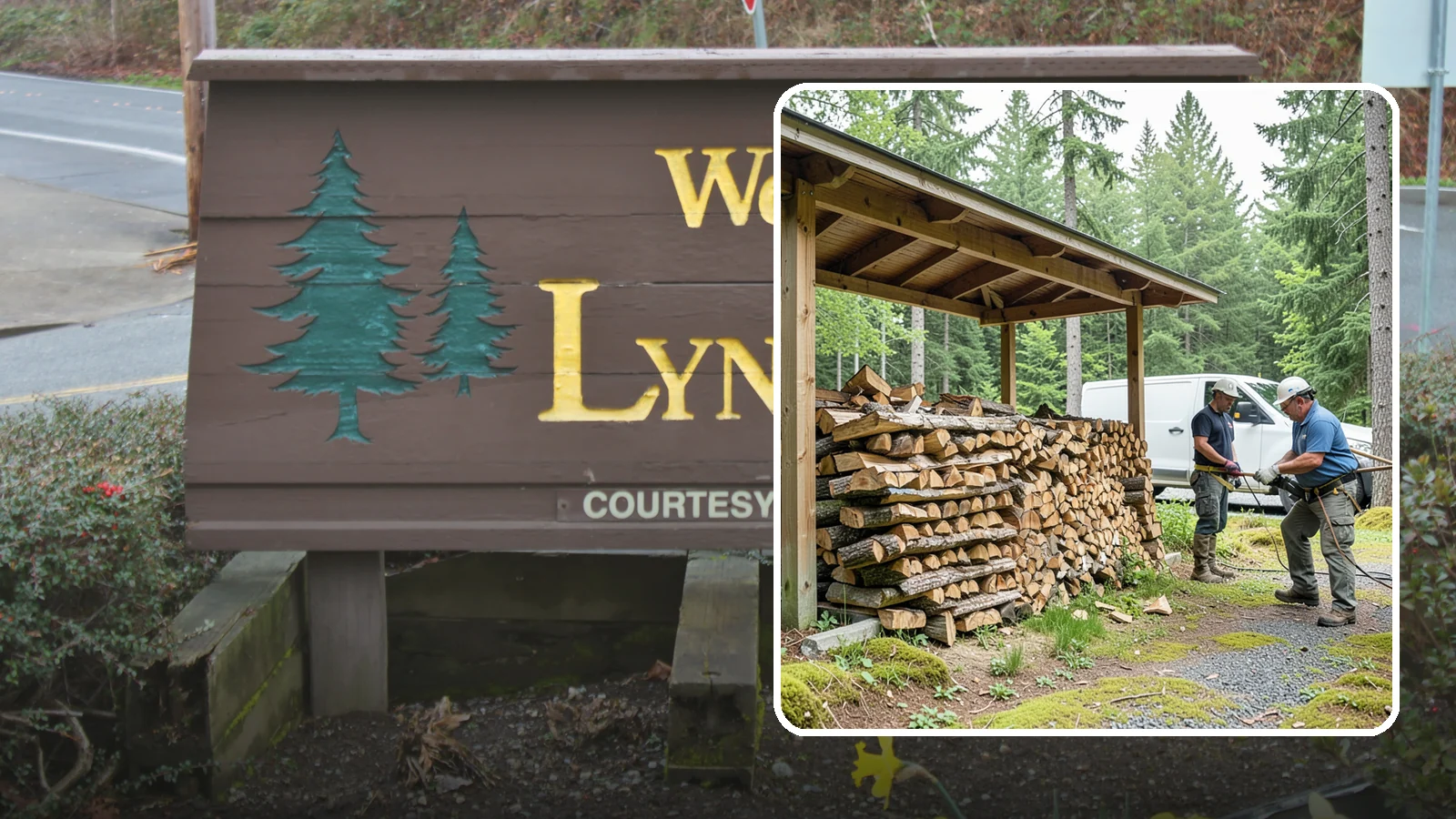 Firewood Stacking Service in Lynnwood, Snohomish County, WA - Our firewood stacking service neatly and securely stacks your delivered wood so it seasons well and stays easy to access.