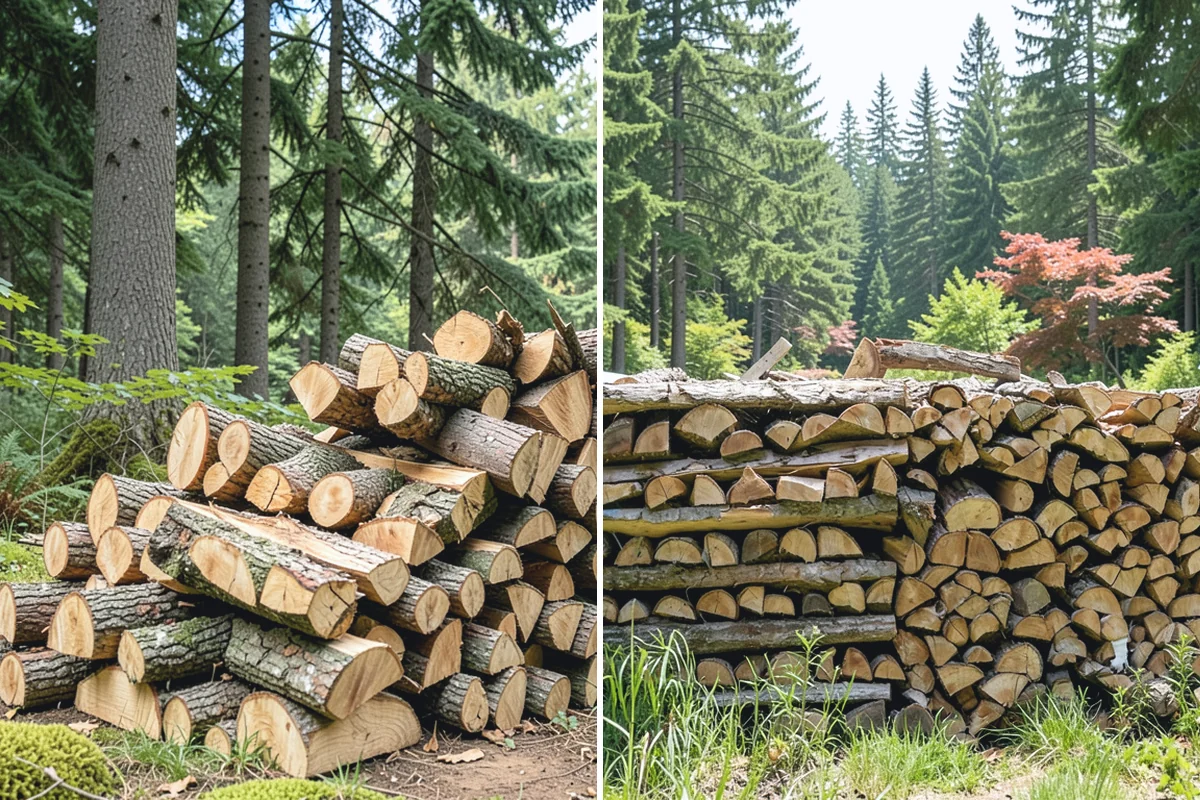 Firewood Stacking Service in Medina, King County, WA - Confirm where you want the wood stacked