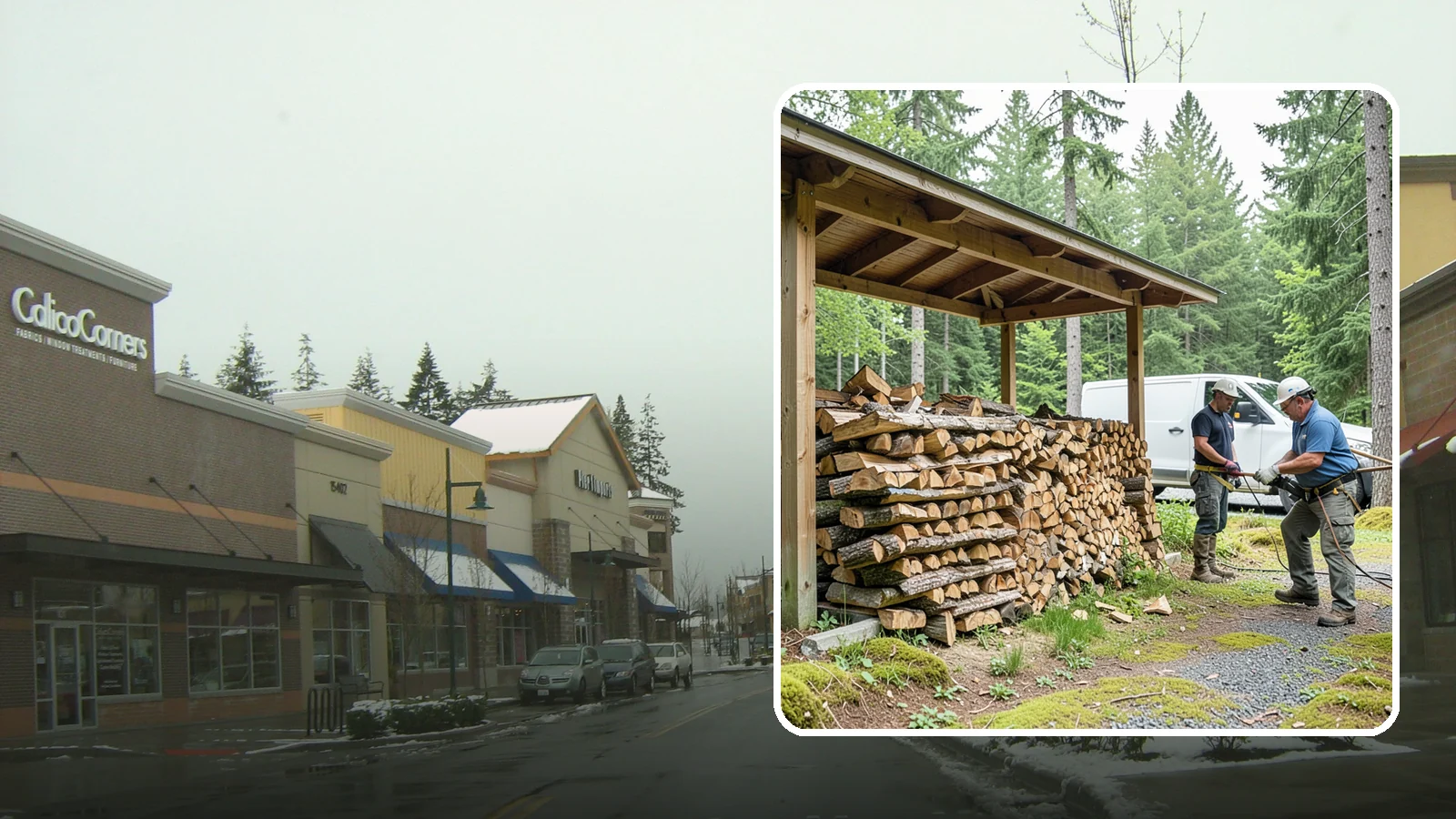 Firewood Stacking Service in Mill Creek, Snohomish County, WA - Our firewood stacking service neatly and securely stacks your delivered wood so it seasons well and stays easy to access.