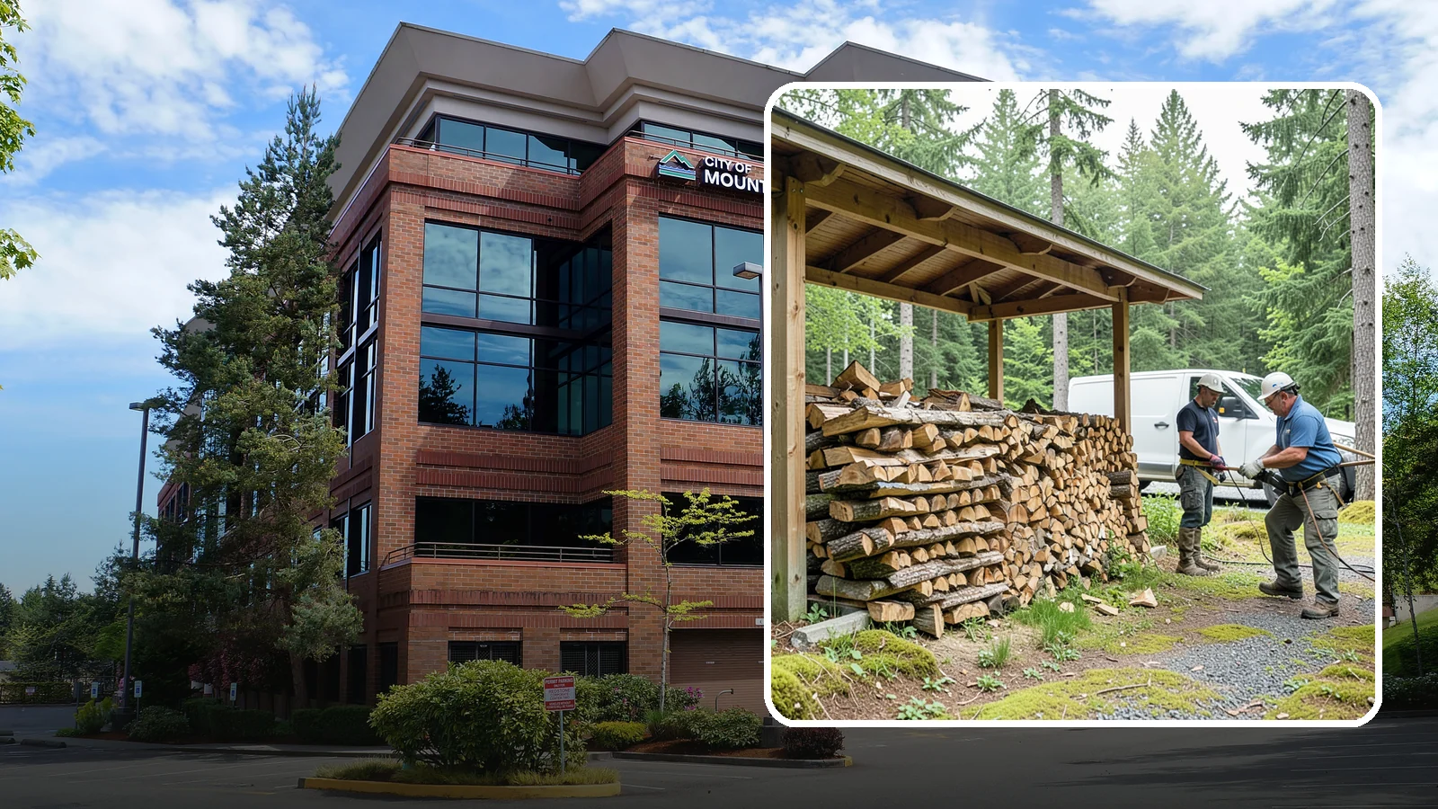 Firewood Stacking Service in Mountlake Terrace, WA - Our firewood stacking service neatly and securely stacks your delivered wood so it seasons well and stays easy to access.