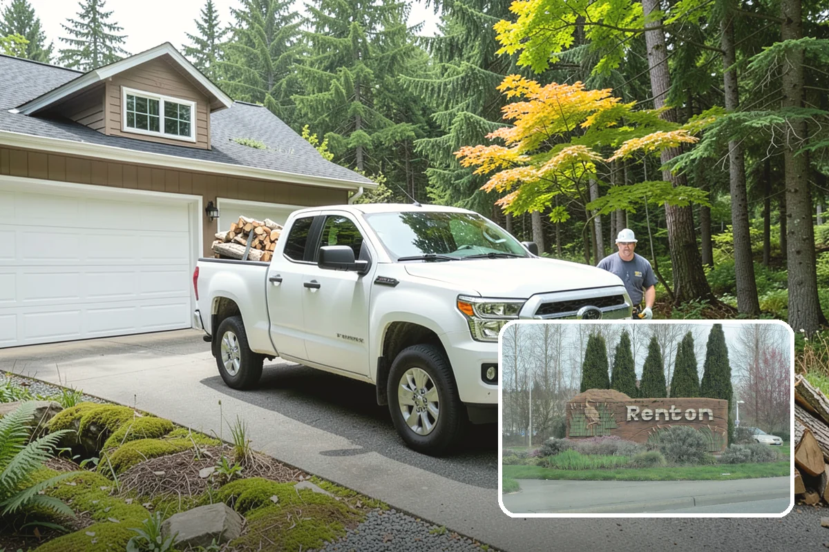 Firewood Stacking Service in Renton, King County, WA - Saves you the time and labor of stacking