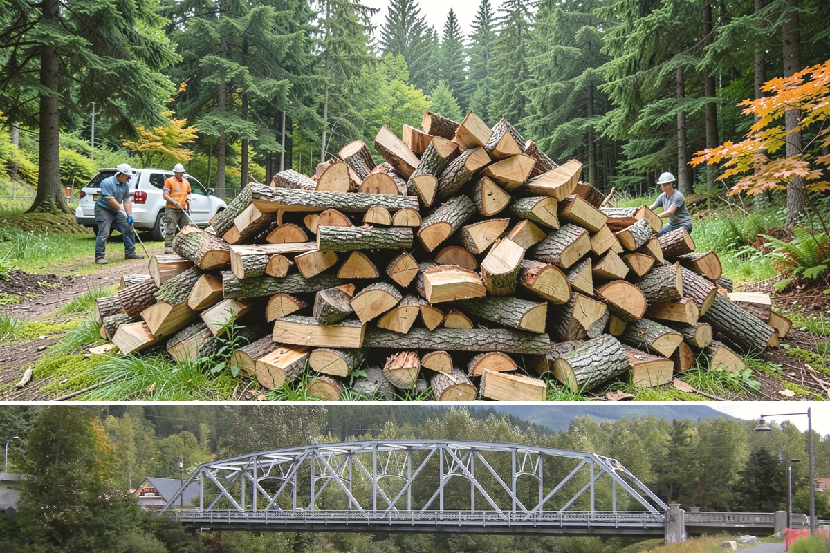 Firewood Stacking Service in Skykomish, King County, WA - Valuable in spring and summer when proper stacking maximizes seasoning before winter.