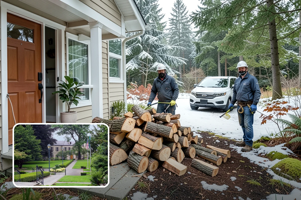Firewood Stacking Service in Woodinville, King County, WA - Saves you the time and labor of stacking