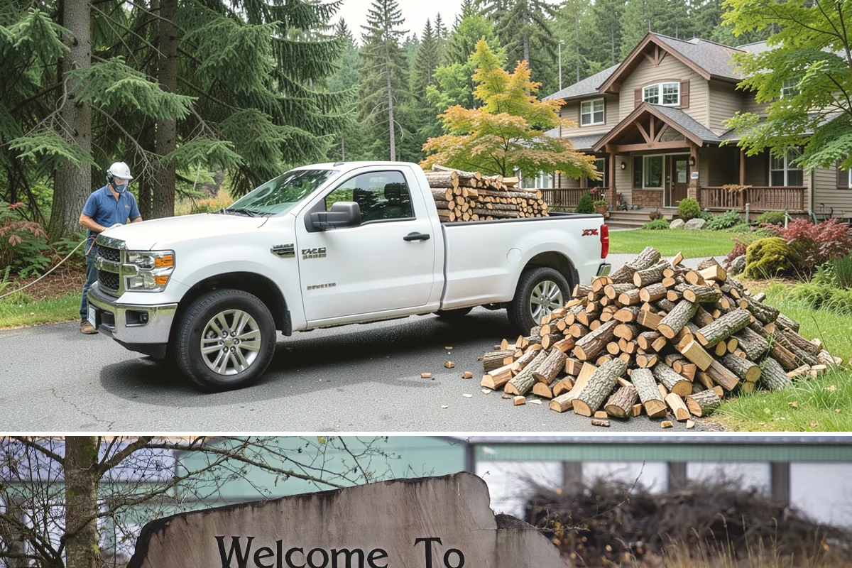 Firewood Stacking in Buckley, Pierce County, WA - Add stacking to a fall delivery so your season's wood is organized and airing out before winter.