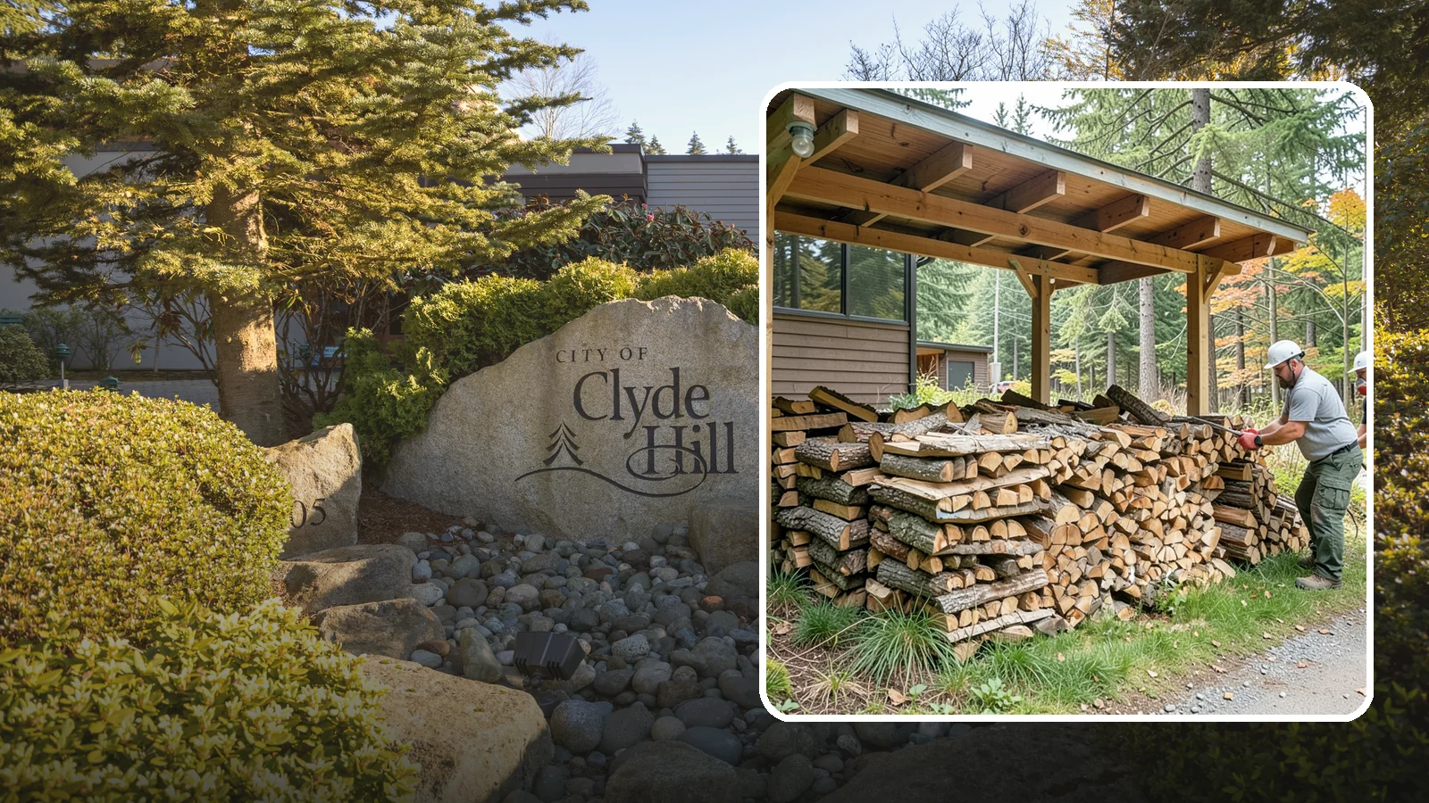 Firewood Stacking in Clyde Hill, King County, WA - We neatly stack your delivered firewood wherever you want it, so it dries better, stores tidy, and is ready to grab.