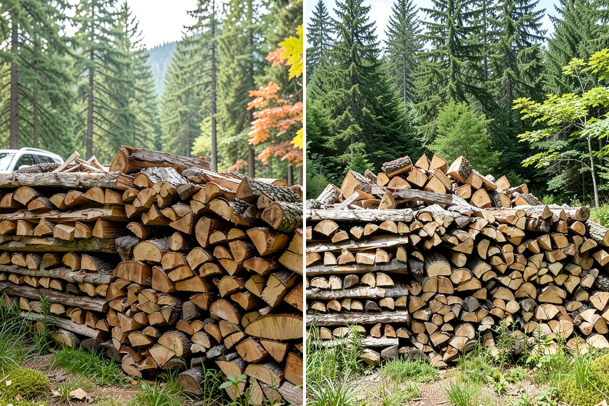 Firewood Stacking in Kenmore, King County, WA - We deliver your measured, seasoned order