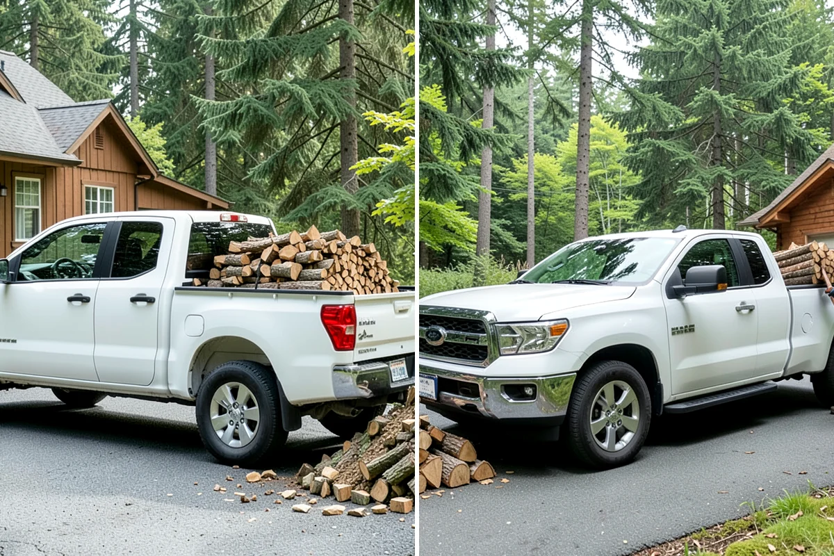 Firewood Stacking in Sedro-Woolley, Skagit County, WA - We deliver your measured, seasoned order