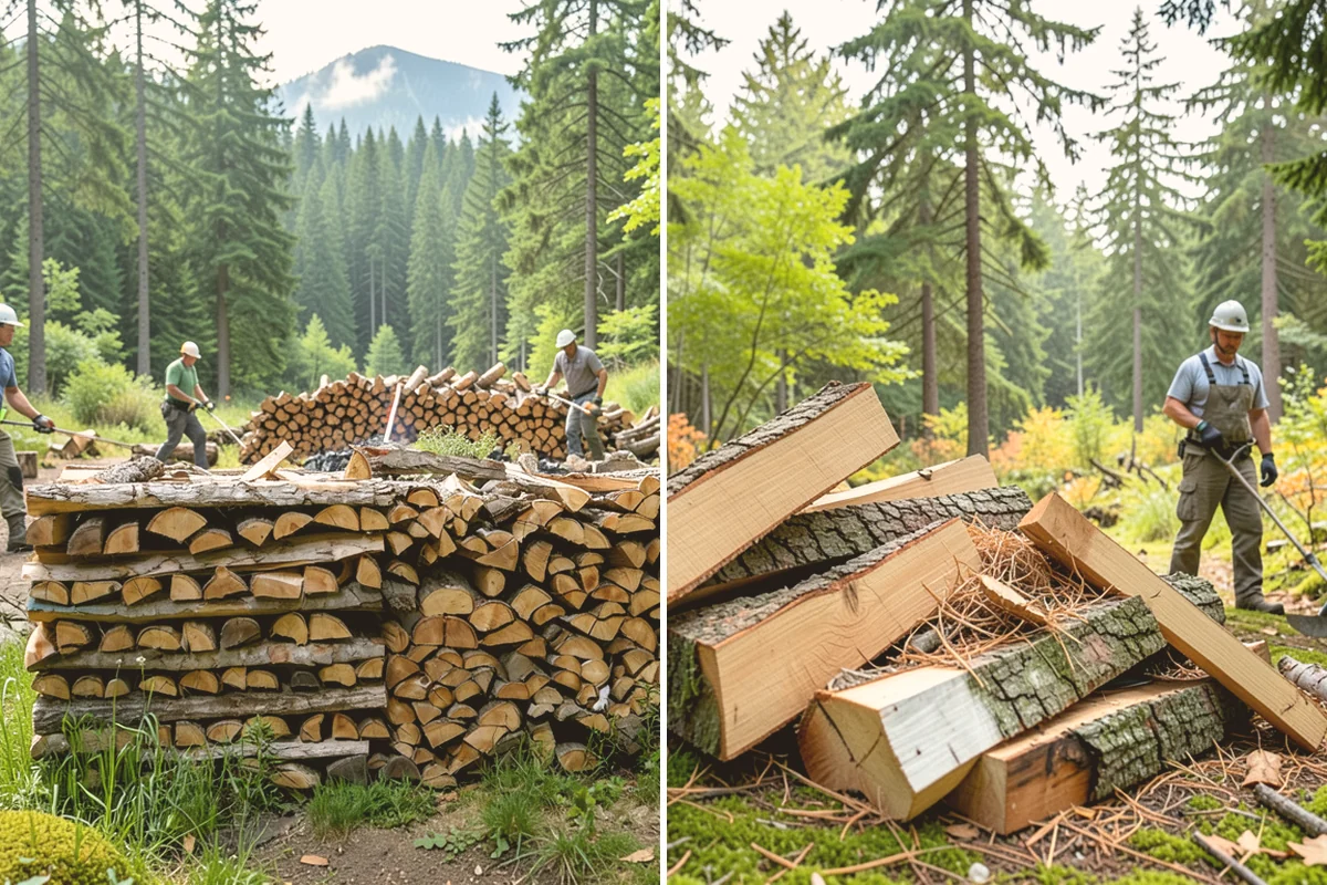 Firewood Stacking in Snohomish, Snohomish County, WA - We deliver your measured, seasoned order
