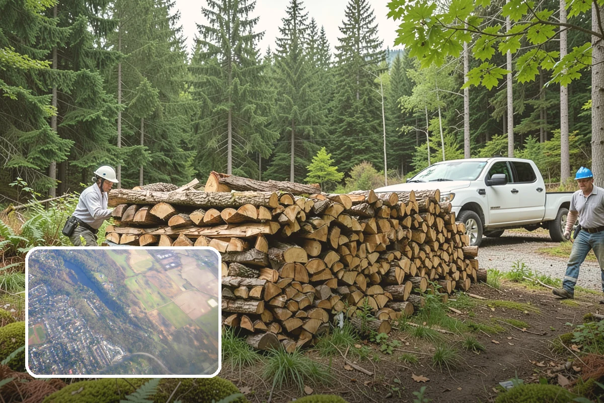 Firewood Storage Consultation in Algona, King County, WA - Custom plan built around your specific yard and climate