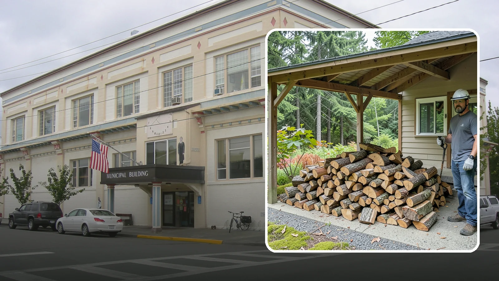 Firewood Storage Consultation in Anacortes, Skagit County, WA - We walk your property and give you a clear plan for storing firewood so it seasons fast and stays dry in the Pacific Northwest.