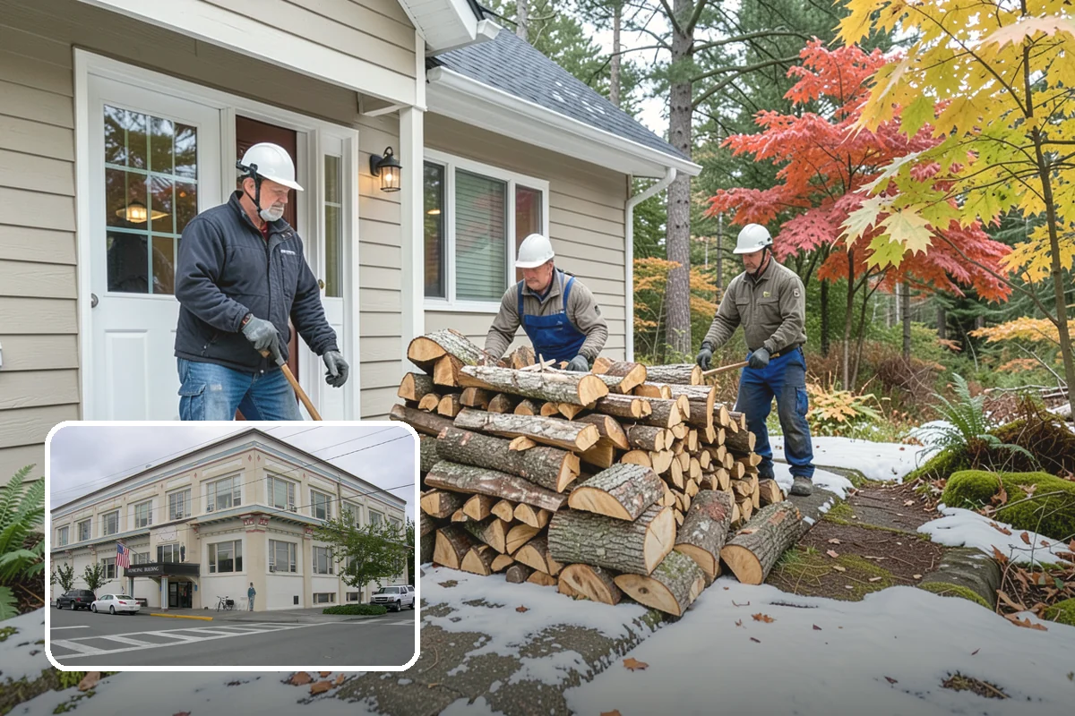 Firewood Storage Consultation in Anacortes, Skagit County, WA - Custom plan built around your specific yard and climate