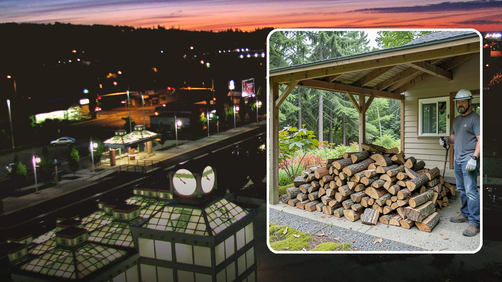 Firewood Storage Consultation in Auburn, King County, WA - We walk your property and give you a clear plan for storing firewood so it seasons fast and stays dry in the Pacific Northwest.