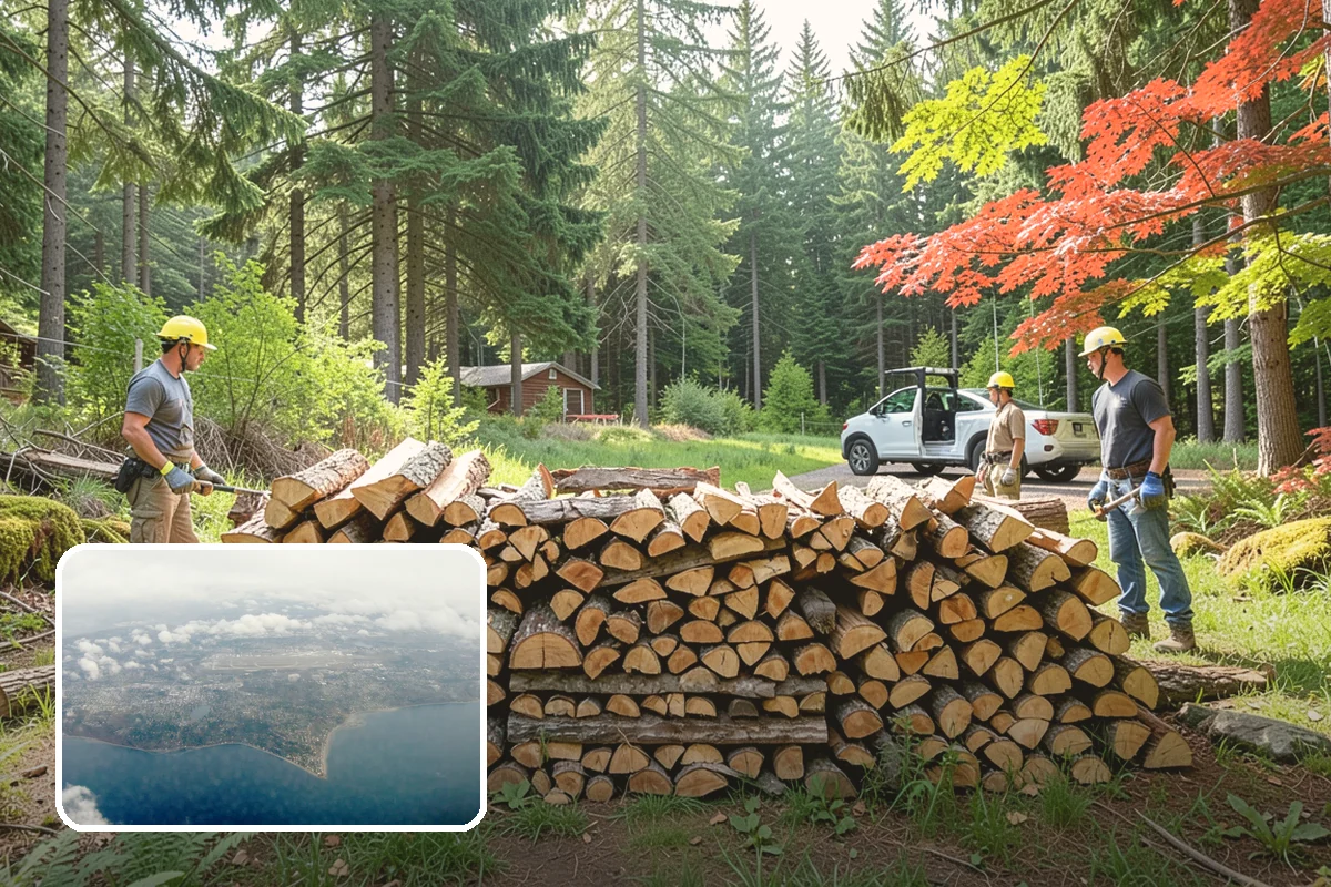 Firewood Storage Consultation in Burien, King County, WA - Custom plan built around your specific yard and climate