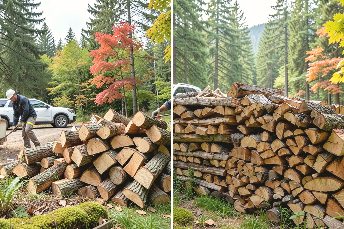 Firewood Storage Consultation in Burlington, Skagit County, WA - Walk the property and assess sun, wind, and drainage