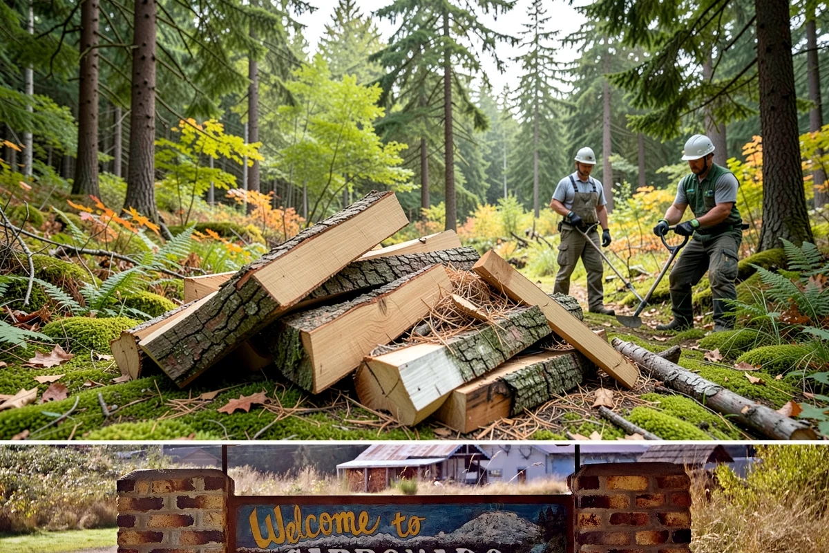 Firewood Storage Consultation in Carbonado, Pierce County, WA - Book a consultation in spring or early summer so you can build the right storage before seasoning season.