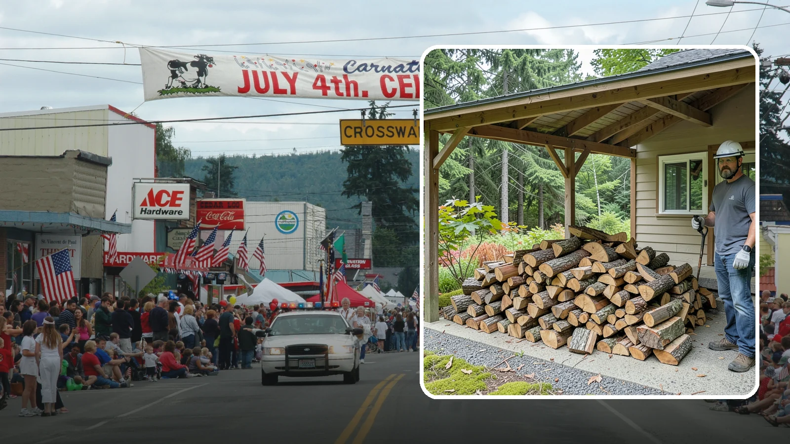 Firewood Storage Consultation in Carnation, King County, WA - We walk your property and give you a clear plan for storing firewood so it seasons fast and stays dry in the Pacific Northwest.