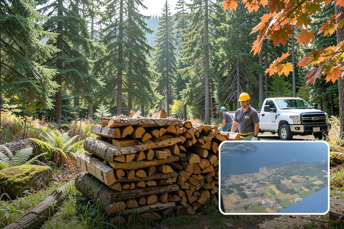 Firewood Storage Consultation in Coupeville, Island County, WA - Custom plan built around your specific yard and climate