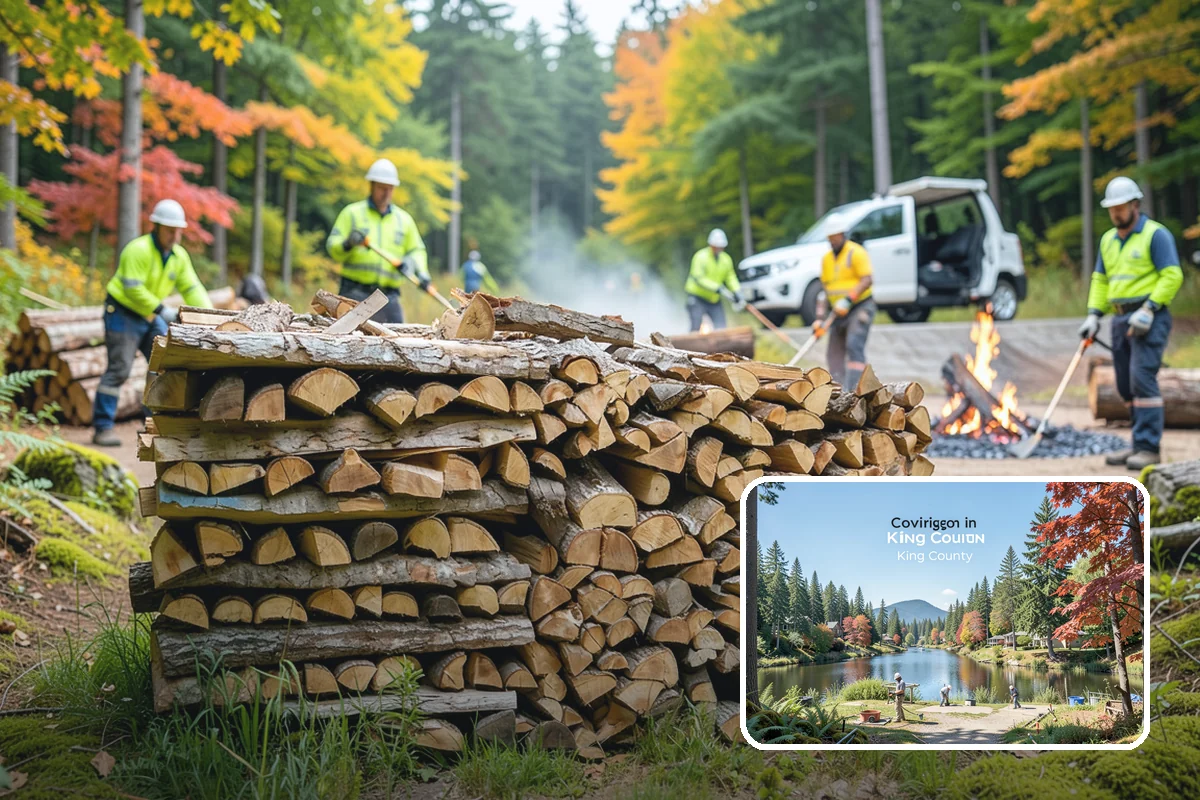 Firewood Storage Consultation in Covington, King County, WA - Custom plan built around your specific yard and climate