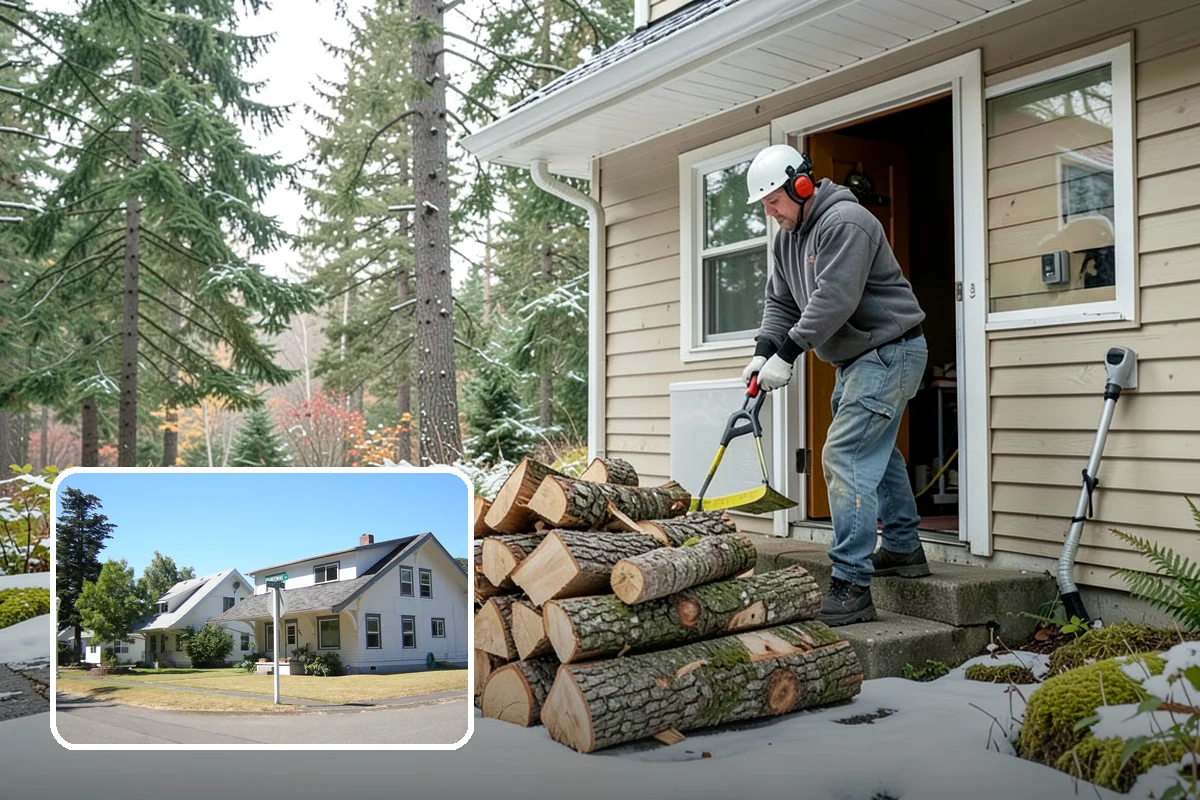 Firewood Storage Consultation in DuPont, Pierce County, WA - Custom plan built around your specific yard and climate
